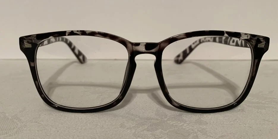 Stylish Fashion TIJN Clear Lens Non-Prescription Eye Glasses - Leopard 4